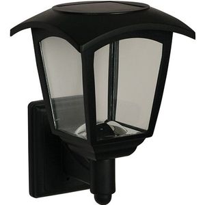 Luxform solar/oplaadbare wandlamp | Minnesota | 3000K | Zwart