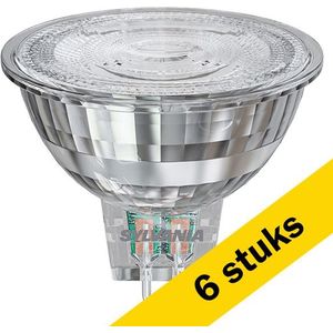 6x Sylvania GU5.3 LED spot | MR16 | 6500K | Dimbaar | 7.5W (50W)
