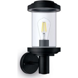 Philips myGarden wandlamp E27 | Listra | IP44 | Zwart