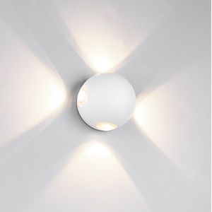 Wandlamp buiten | Aviso 4 | 3000K | IP54 | Wit | Trio Lighting