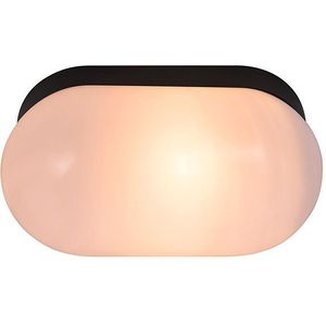 Nordlux LED badkamerlamp E27 | 20 cm | Foam | IP44 | Zwart