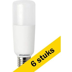 6x Sylvania LED lamp E27 | Buis | Mat | 2700K | 14W (100W)