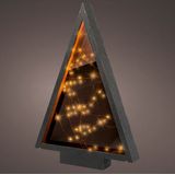 Tafeldecoratie kerstboom op batterijen | 32.5 x 47 cm | 60 lampjes | Lumineo