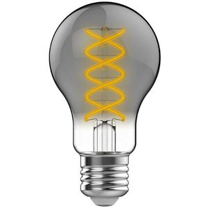 123led LED lamp E27 | Peer A60 | Spiraal filament | Smokey | 1800K | Dimbaar | 4.5W
