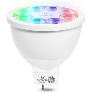 Zigbee LED spot White & Color | Geschikt voor Philips Hue | (GU5.3, MR16, 4W, 25°, Gledopto)