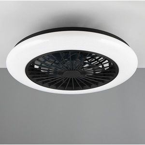 Stralsund Ventilator zwart/wit LED 3000-6500k 2200lm - Modern - Reality Leuchten
