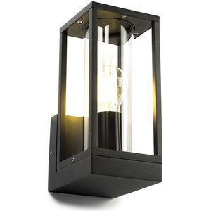 Wandlamp buiten E27 | Dakota | IP44 | Zwart