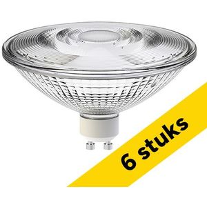 6x Sylvania GU10 LED spot | ES111 | Helder | 3000K | Dimbaar | 13W (140W)