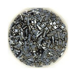 Miyuki quarter tila 5x1.2 mm 5 gram (+- 240 stuks) opaque light gunmetal