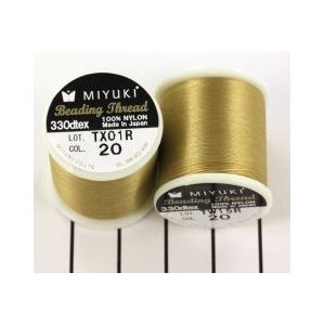 miyuki beading draad B champagne goud 50meter 1 klos