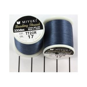 miyuki beading draad B denim blauw 50meter 1 klos