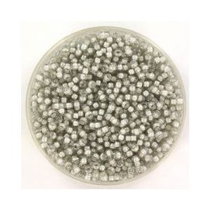 Miyuki rocailles 11/0 1.3x2.1mm 10 gram (+- 1100 stuks) fancy lined moonstone