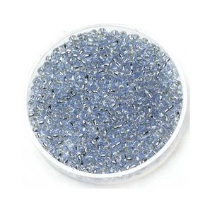 Miyuki rocailles 11/0 1.3x2.1mm 10 gram (+- 1100 stuks) silverlined light sapphire