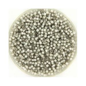 Miyuki delica's 11/0 1.6x1.3mm 5 gram (+- 1000 stuks) fancy lined moonstone