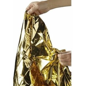 Reddingsdeken - 160 x 210 cm - Nooddeken - Bescherming tegen Onderkoeling en Oververhitting