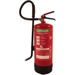 Lithium brandblusser 6 liter schuim 27A / LI