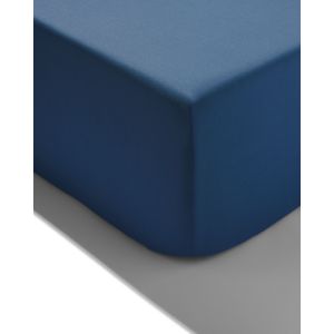 HEMA Hoeslaken Zacht Katoen 180x220 Blauw (blauw)
