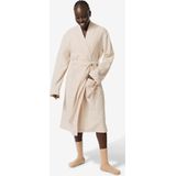 HEMA Damesbadjas Wafel Beige Beige (beige)
