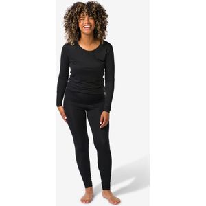 HEMA Dames Thermo Legging Zwart (zwart)