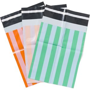 HEMA Verzendzakken 40x25cm Strepen - 3 Stuks