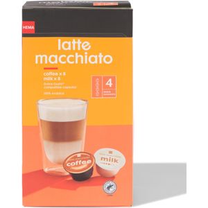 HEMA Koffiecups Latte Macchiato - 8 Stuks