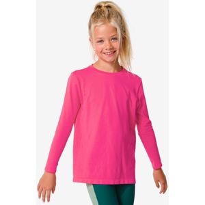 HEMA Naadloos Kinder Sportshirt Roze (roze)