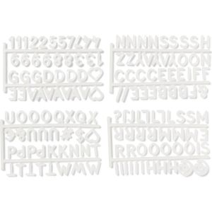 HEMA Letters Voor Letterbord Krat Wit (wit)