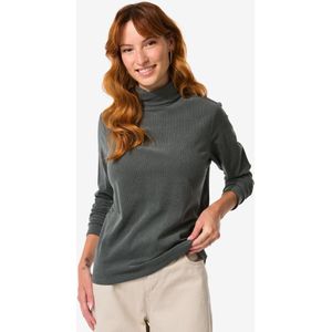 HEMA Dames Thermo Coltrui Emilia Fleece Donkergrijs (donkergrijs)