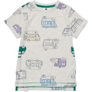 HEMA Kinder T-shirt Bussen Beige (beige)