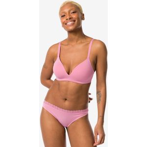 HEMA Damesstring Micro Roze (roze)