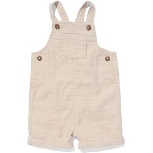 HEMA Baby Korte Tuinbroek Ecru (ecru)