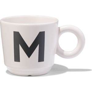 HEMA Aardewerk Mok 280ml Letter M