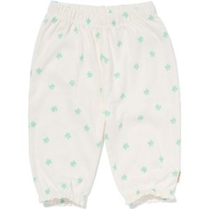 HEMA Baby Broek Bloemen Gebroken Wit (gebroken wit)