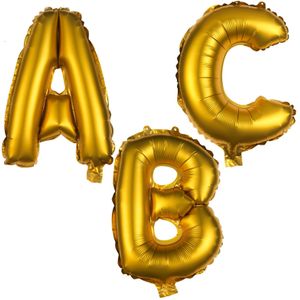 HEMA Folie Ballon A-Z Goud (goud)