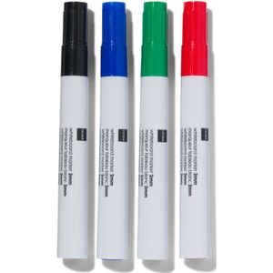 HEMA 4-pak Whiteboardmarkers