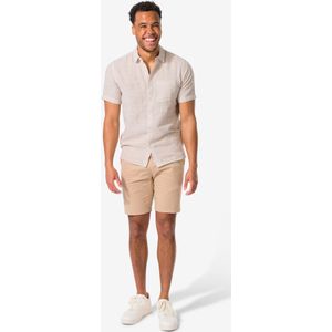 HEMA Heren Chino Short Zand (zand)