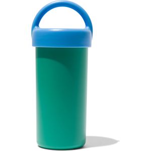 HEMA Drinkbeker Met Deksel Groen 300ml