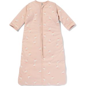HEMA Baby Slaapzak Afneembare Mouwen Vogelprint Roze (roze)