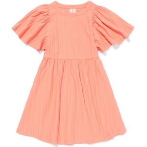 Ribgebreide Jurk Met Strikbandjes H&m Midi Jurk Met