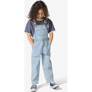 HEMA Kinderjumpsuit Middenblauw (middenblauw)