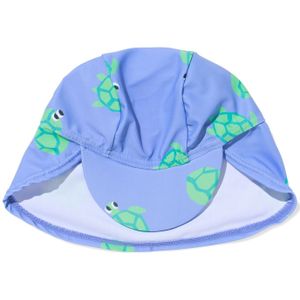 HEMA Babyzwemhoedje UV-beschermend Strepen Blauw (blauw)