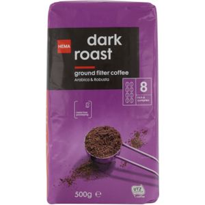 HEMA Filterkoffie Dark Roast - 500 Gram