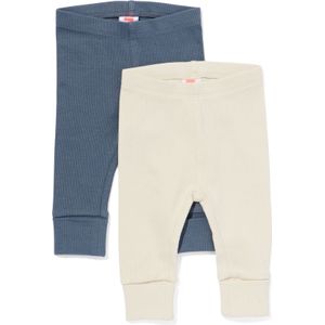 HEMA Baby Meegroei Leggings Rib - 2 Stuks Ecru (ecru)