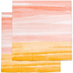 HEMA Servetten 30x30 Papier Gradient- 20 Stuks