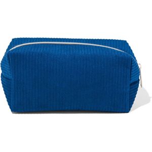 HEMA Etui Rib Blauw