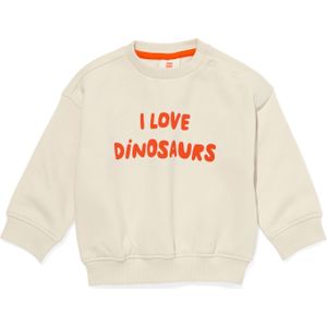 HEMA Baby Sweater Dino Ecru (ecru)
