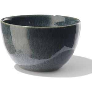 HEMA Schaal - 10 Cm - Porto - Reactief Glazuur - Zwart (zwart)