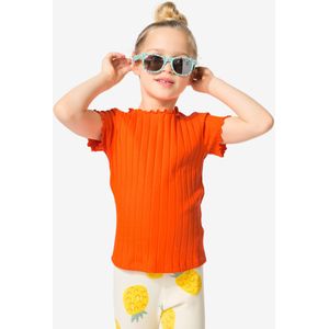 HEMA Kinder T-shirt Rib Koningsdag Oranje (oranje)