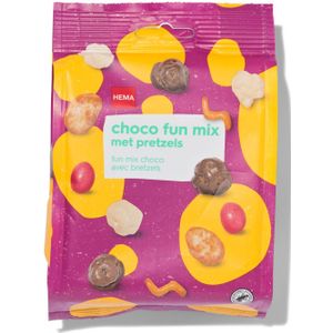 HEMA Choco Fun Mix Met Pretzels 150gram