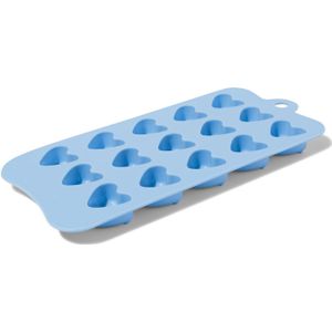 HEMA Mal Siliconen Hartjes (blauw)